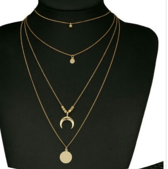 (D44) Layered necklace - Picture 1 of 1